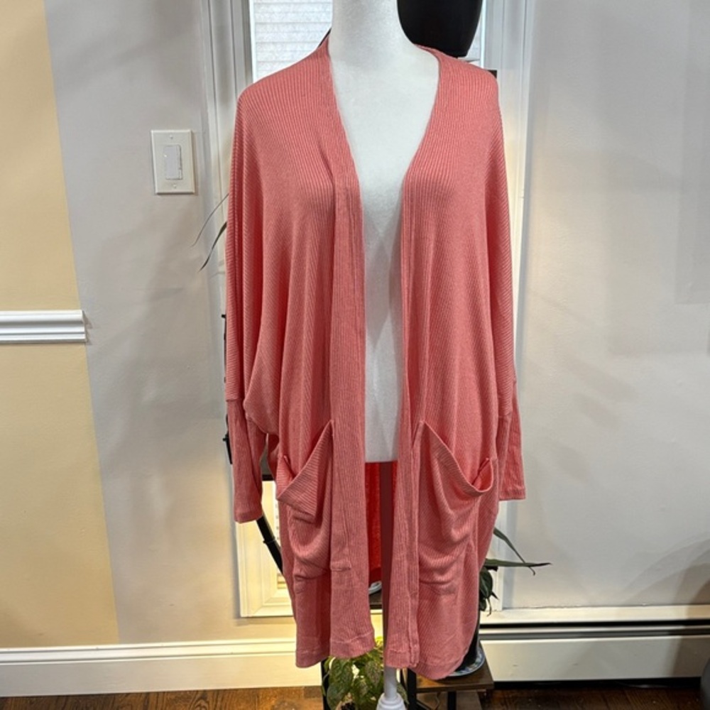 Maronie by Anthropologie oversized Open Front Cardigan size S